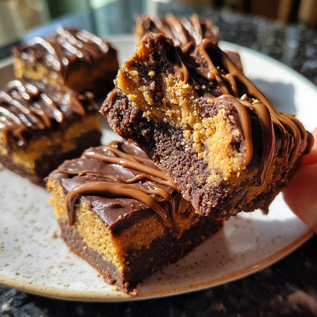 Chocolate Almond Butter Squares