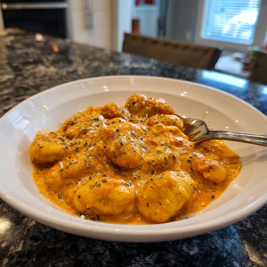 Creamy Tomato Gnocchi