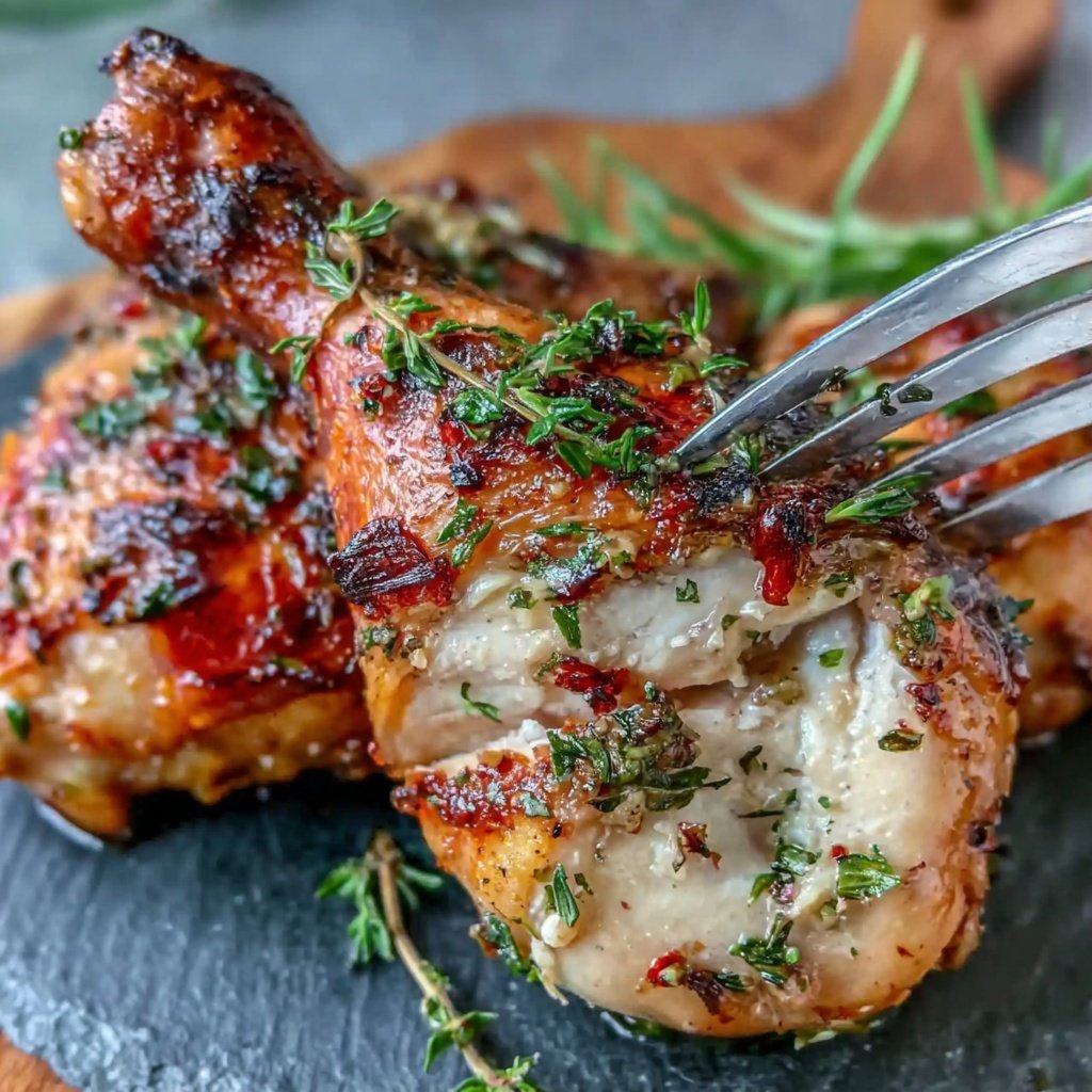 Drumstick Chicken With Lemon Herb Marinade