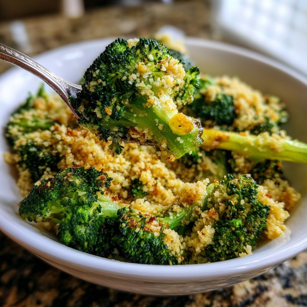 Roasted Broccoli Lemon Couscous