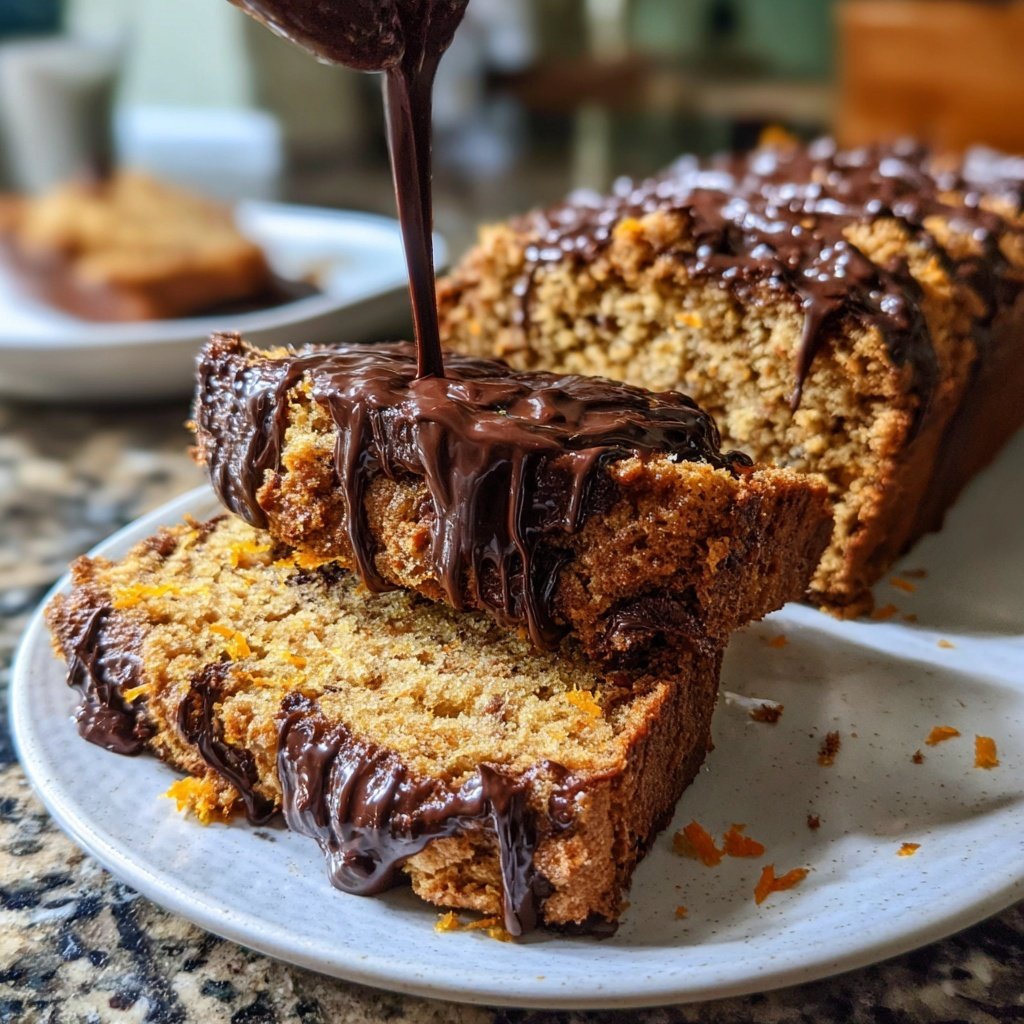 Chocolate Orange Coconut Snack Loaf