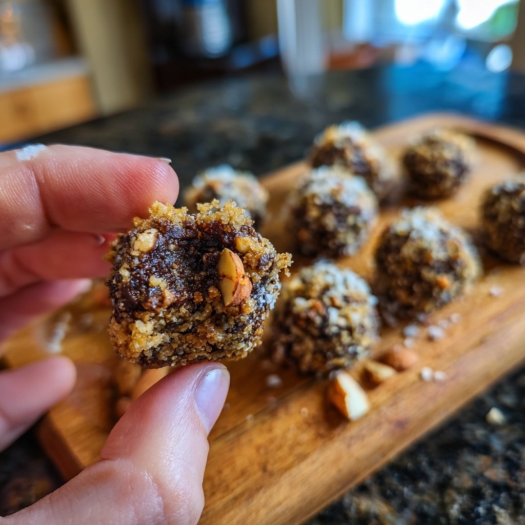 Chocolate Coconut Almond Snack Bites