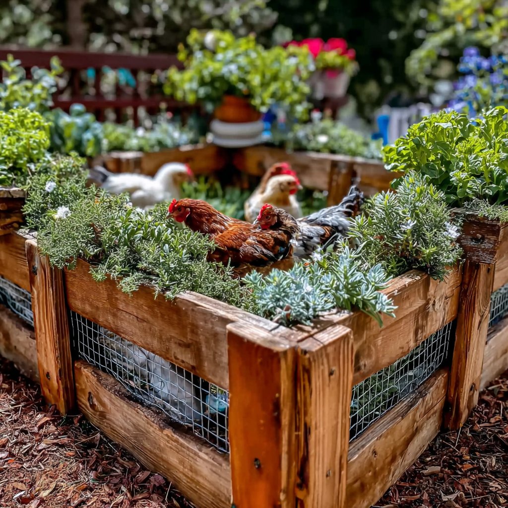 Chicken Run Ideas Using Recycled Materials
