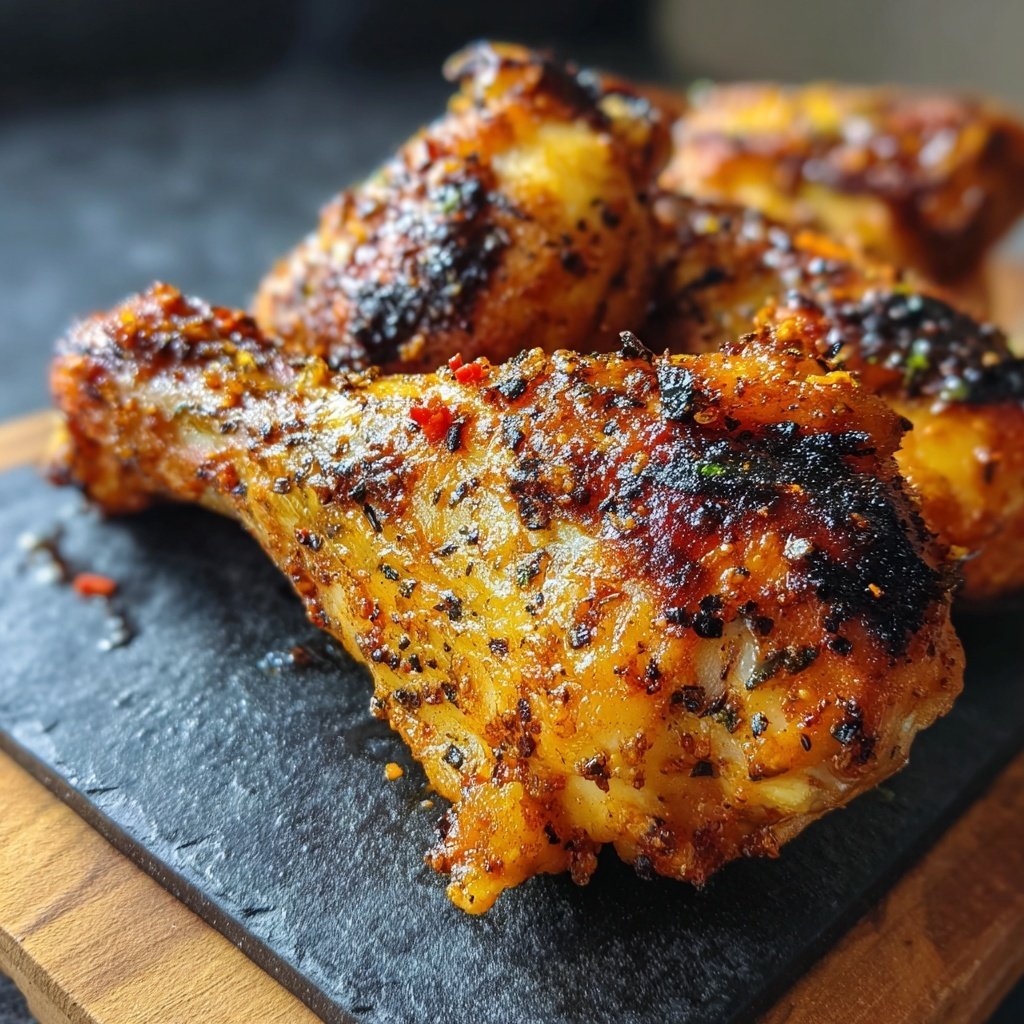 Crispy Oven Baked Chicken Drumsticks