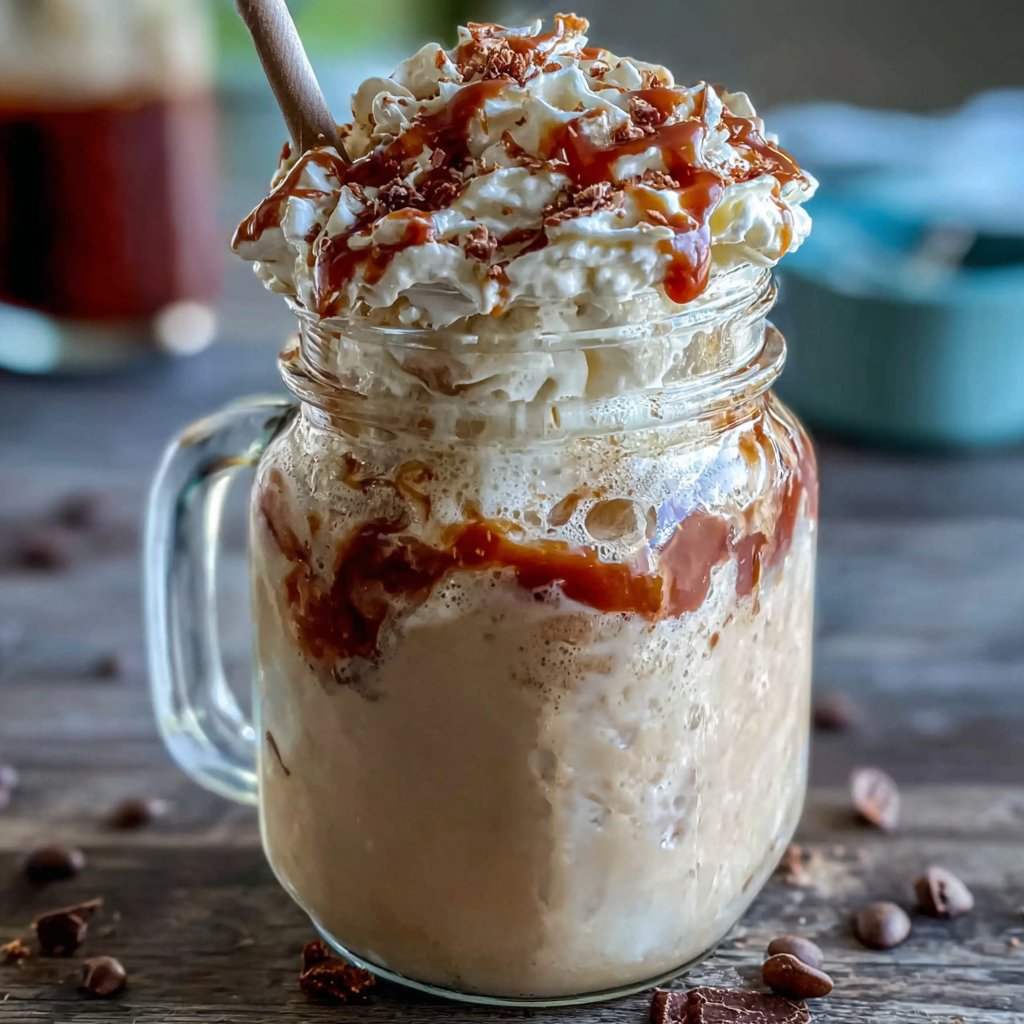 Vanilla Bean Frappuccino Blender Recipe
