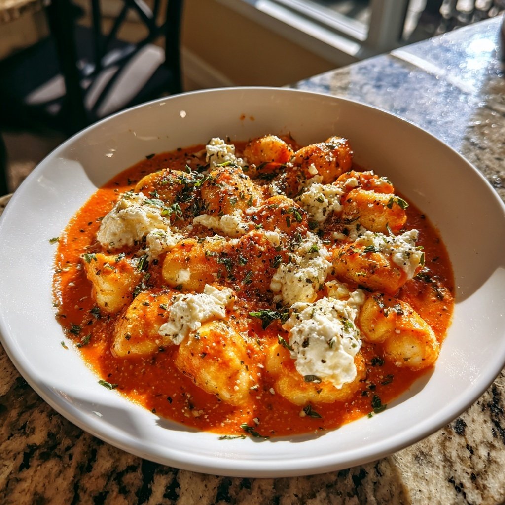 Sunday Tomato Ricotta Gnocchi
