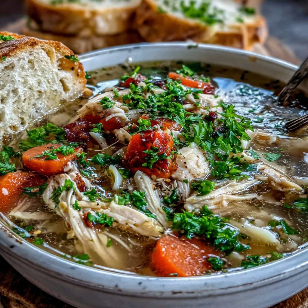 Healthy Chicken Noodle Soup