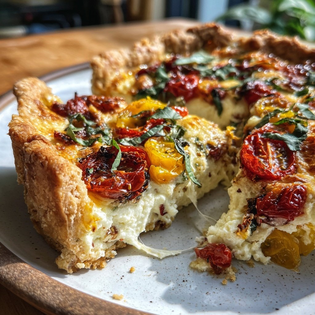 Sunday Tomato Ricotta Tart