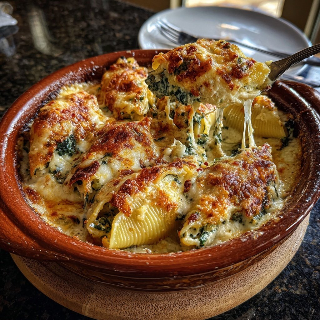 Comfort Food Stuffed Shells