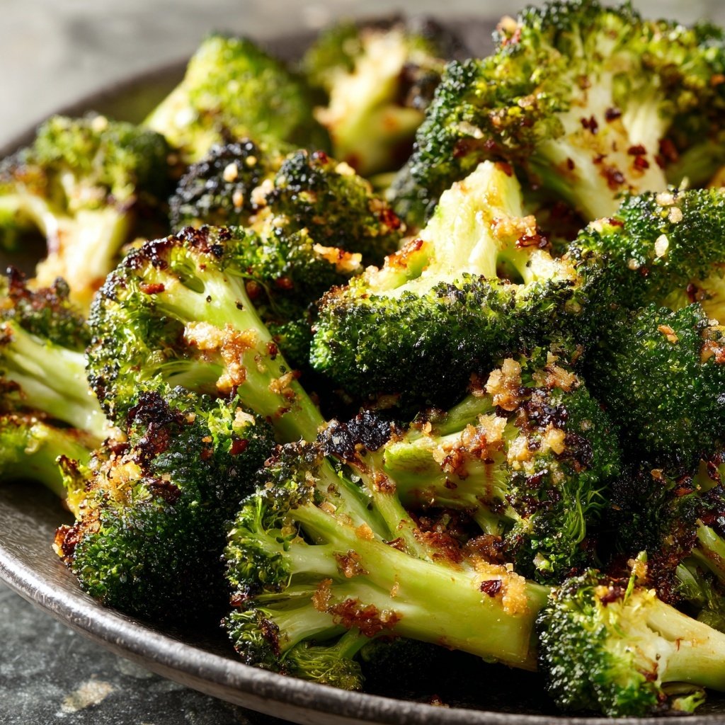 Roasted Broccoli With Garlic And Lemon